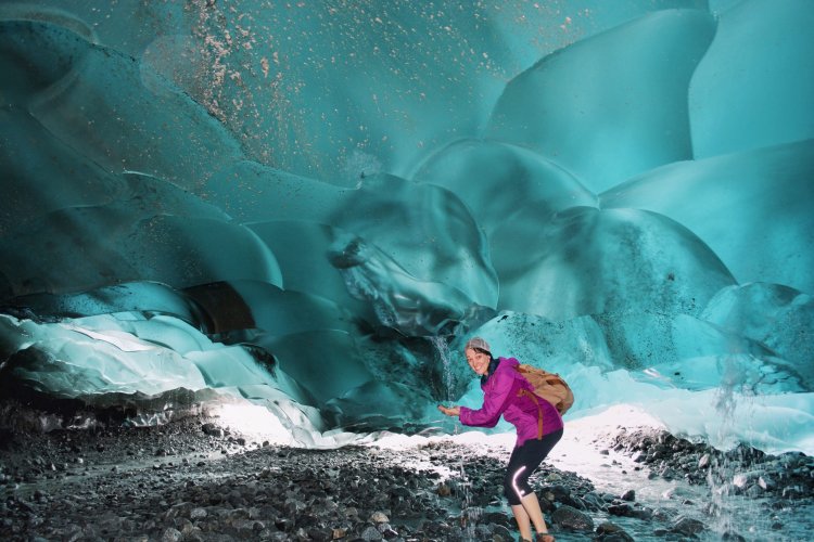 Hike the Mendenhall Glacier Ice Caves