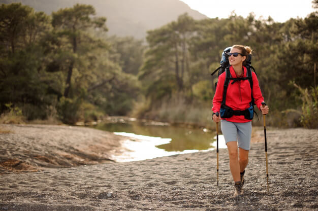 woman-hiking-gear