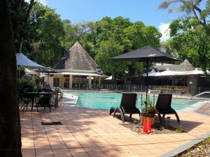 Green Island Resort pool area